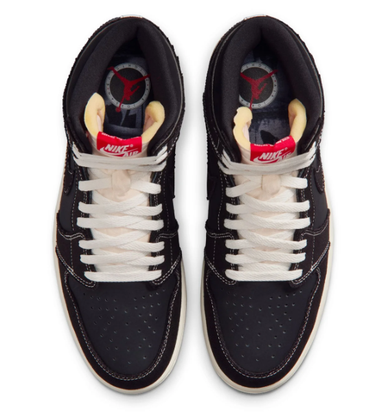 Air Jordan 1 Retro High OG 'Black/University Red/Sail'