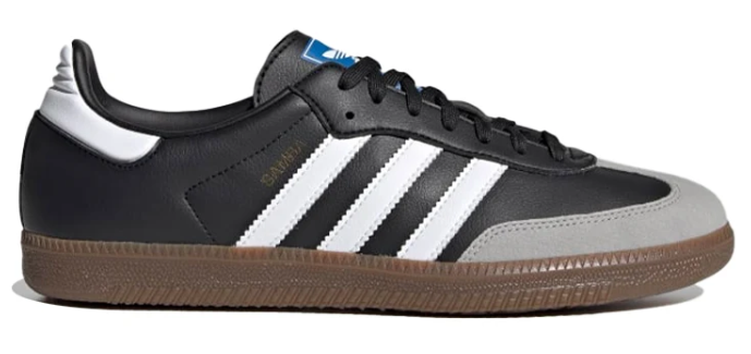 adidas Samba Vegan Shoes – Black Gum (H01878)