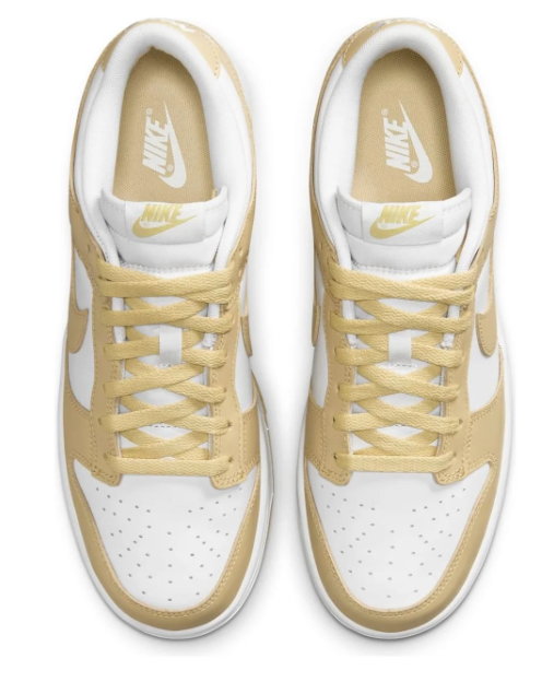 Nike Dunk Low 'Team Gold' – White/Gold | DV0833-100