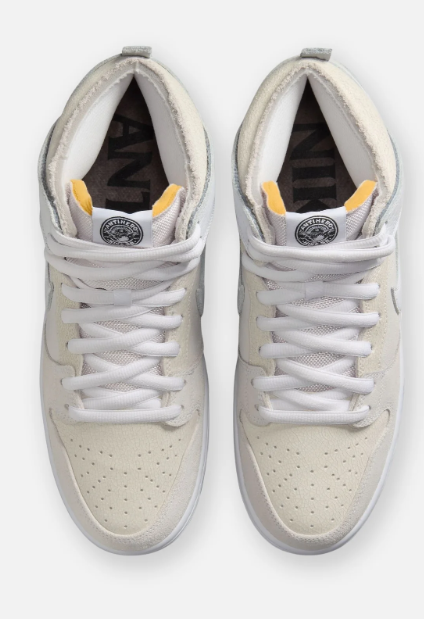 Nike SB x Anti-Hero Dunk High – White / Black