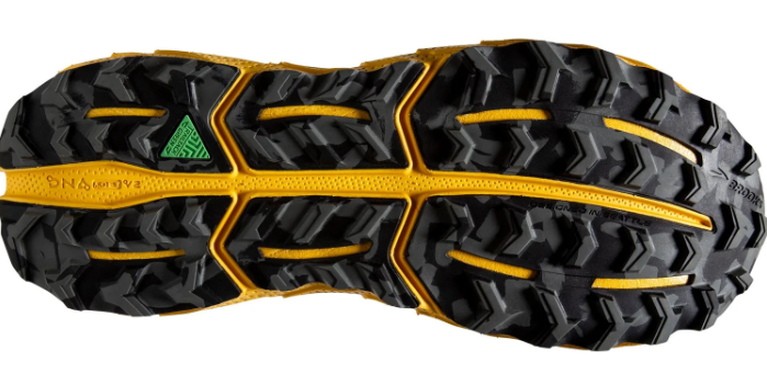 Brooks Cascadia 17 Men's Trail Running Shoes – Grey / Yellow