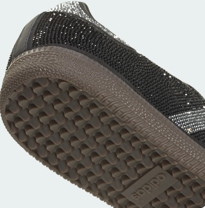 adidas Samba OG Women's Sneakers – Rhinestone Black / Silver (IH9052)
