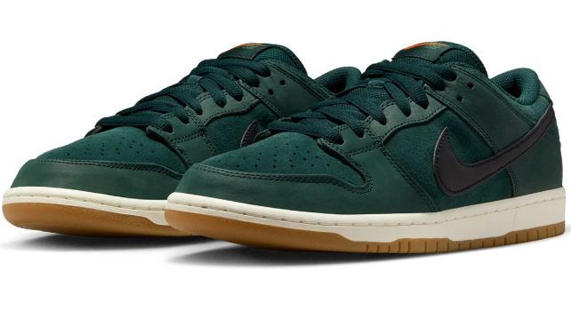 Nike SB Dunk Low Orange Label 'Deep Fir' | FJ1674-300