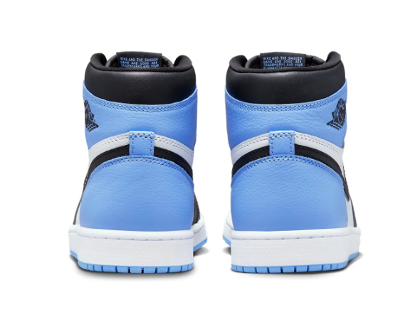 Air Jordan 1 Retro High OG 'University Blue' (UNC Toe) – DZ5485-400