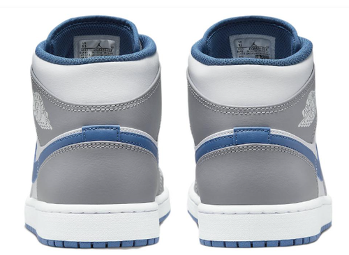 Air Jordan 1 Mid 'Cement Grey True Blue' – DQ8426-014