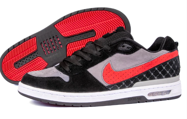 Nike SB Paul Rodriguez Zoom Air Low - Black/Varsity Red | IM7147-001