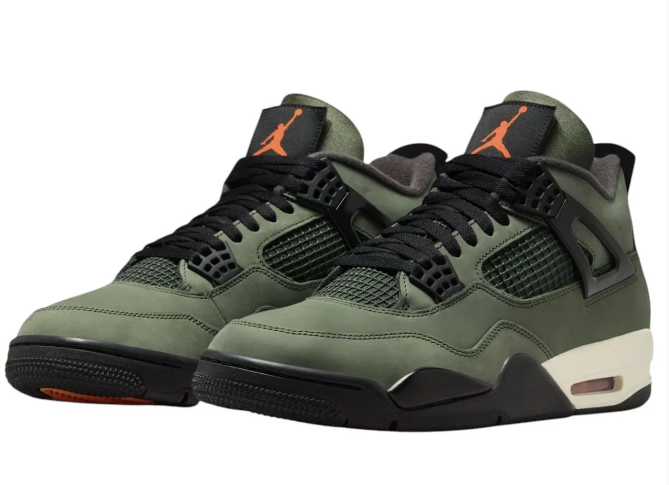 Air Jordan 4 x Undefeated 'Deep Green' IB1519-200