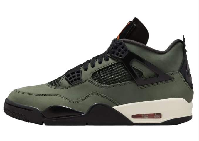 Air Jordan 4 x Undefeated 'Deep Green' IB1519-200