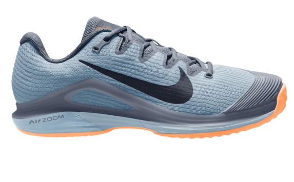 Nike Men's Vapor 12 Clay Court Tennis Shoes - Ashen Slate/Obsidian