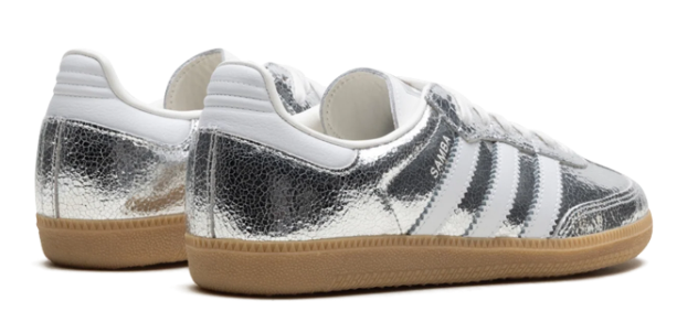 Adidas Samba OG WMNS 'Silver Metallic Cracked' | JR0035