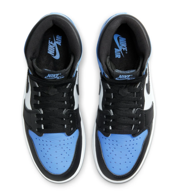 Air Jordan 1 Retro High OG 'University Blue' (UNC Toe) – DZ5485-400