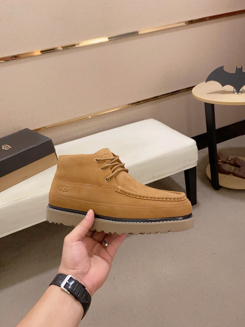 UGG Men's Chukka Lace-Up Boot — Sand