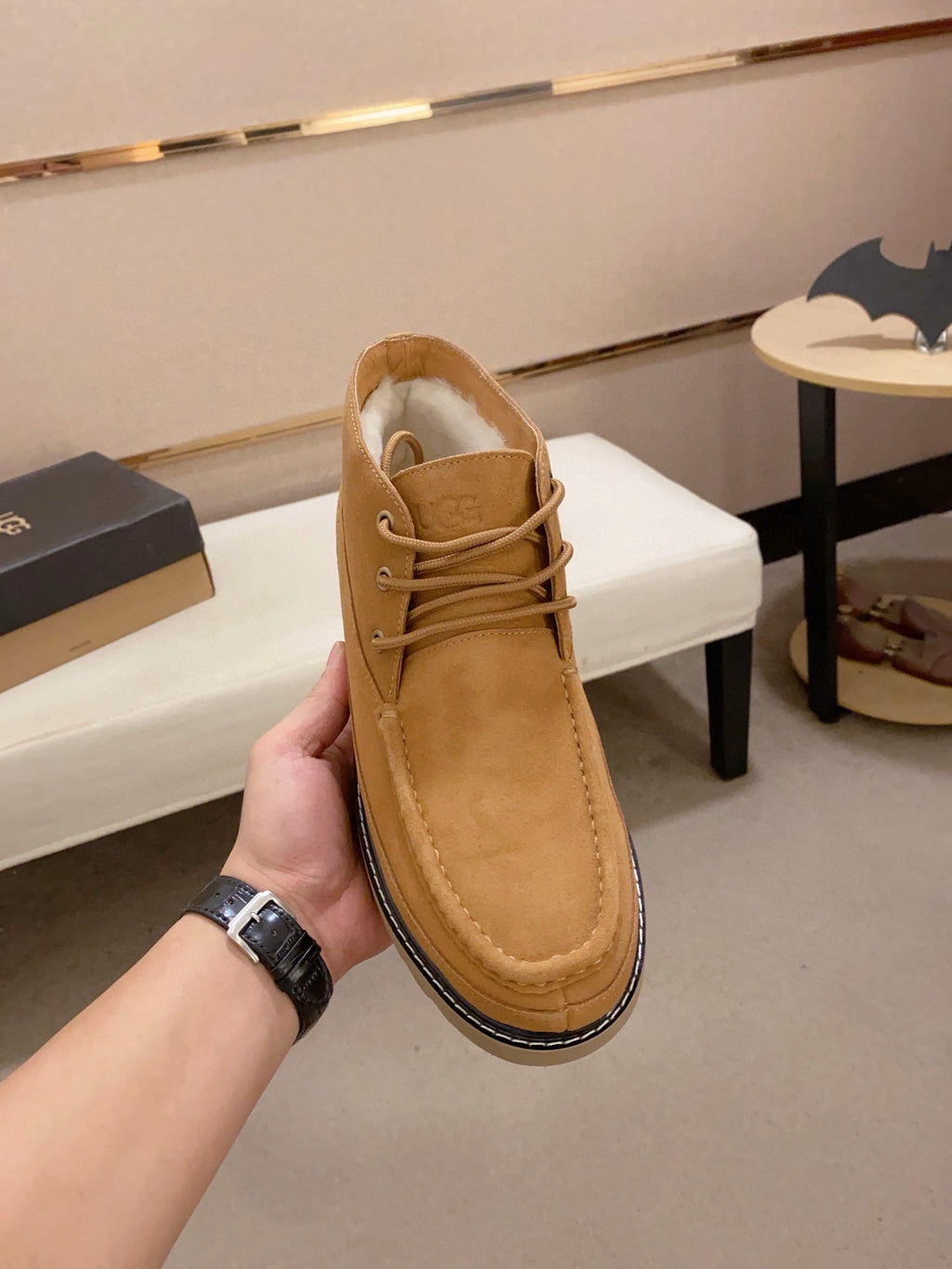 UGG Men's Chukka Lace-Up Boot — Sand