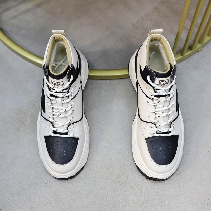 UGG Men's Retro Sneaker — White Navy