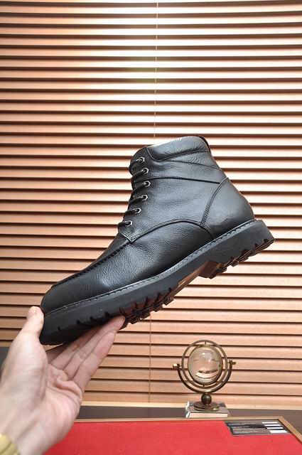 UGG Men's Moc-Toe Leather Boot — Black