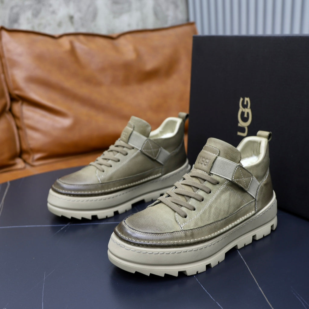 UGG Men's Olive Lug-Sole Sneaker Boot