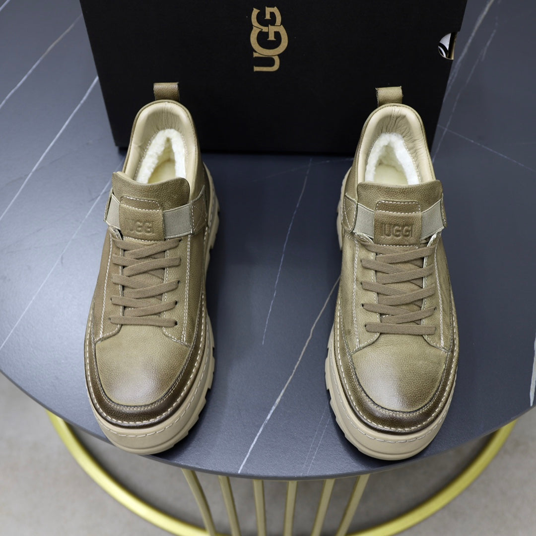 UGG Men's Olive Lug-Sole Sneaker Boot