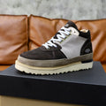 UGG Men's Dark Brown & Grey High-Top Sneaker