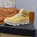 UGG Men's Chartreuse Leather High-Top Sneaker Boot