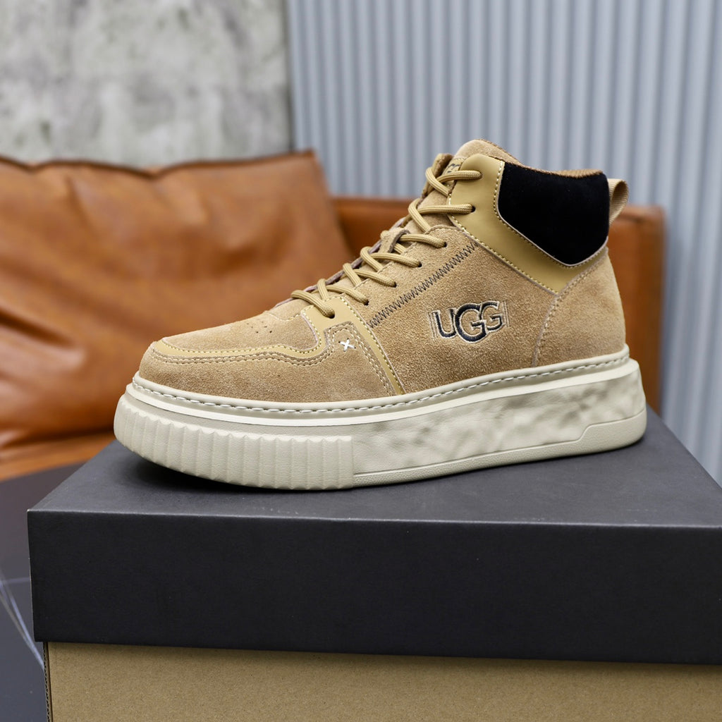 UGG Men's Sand Suede High-Top Sneaker Boot