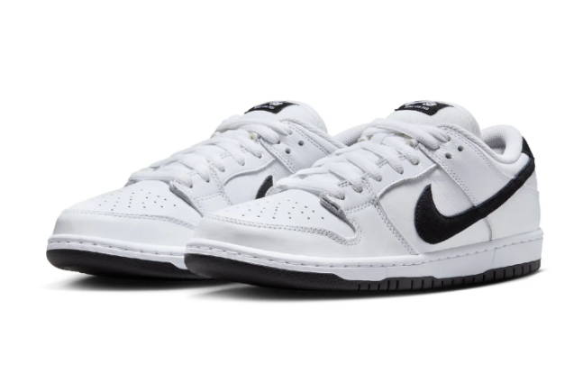Nike SB Dunk Low Pro 'White/Black/White'