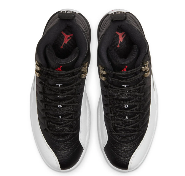 Air Jordan 12 Retro ‘Playoffs’ (2022) – Black/White/Red | CT8013-006