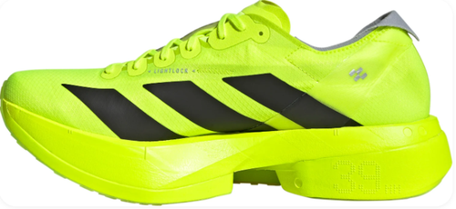 adidas Adizero Adios Pro 4 Men's Running Shoes - Solar Yellow / Aurora Plum