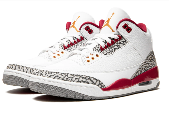 Air Jordan 3 Retro 'Cardinal' – CT8532-126