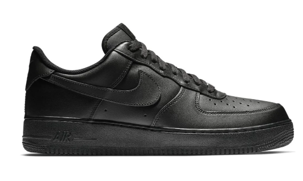 Nike Air Force 1 '07 'Triple Black' Men's Shoe