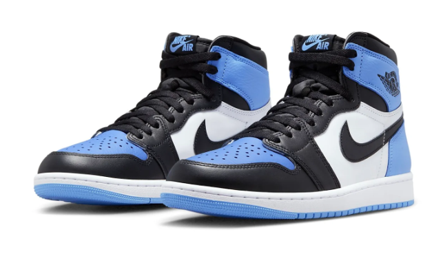 Air Jordan 1 Retro High OG 'University Blue' (UNC Toe) – DZ5485-400