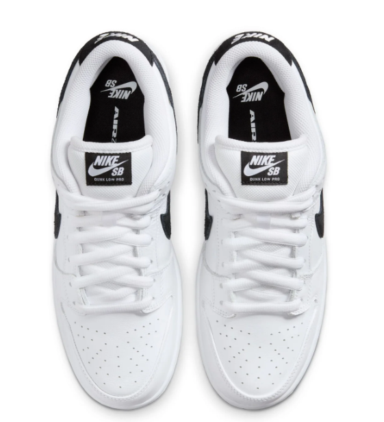 Nike SB Dunk Low Pro 'White/Black/White'