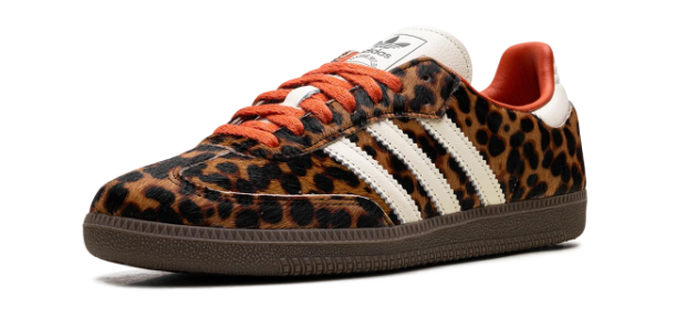 Adidas Samba OG WMNS 'Leopard Pack' – Cream / Orange (JI2734)