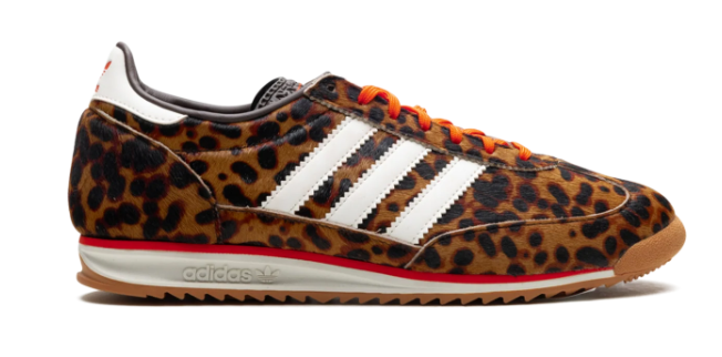 Adidas SL 72 OG WMNS 'Leopard Pack – Impact Orange' (JI0189)