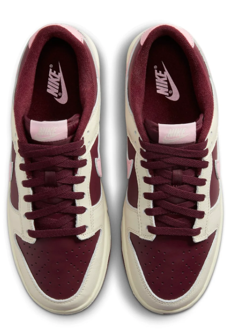 Nike Dunk Low Premium 'Valentine's Day 2023' – Burgundy/Pink | DR9705-100