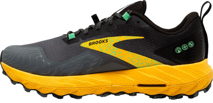 Brooks Cascadia 17 Men's Trail Running Shoes – Grey / Yellow