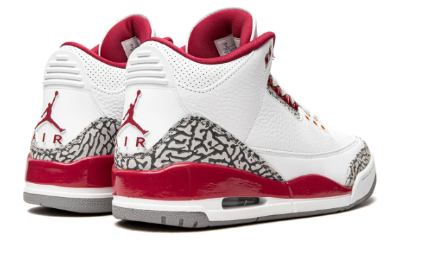 Air Jordan 3 Retro 'Cardinal' – CT8532-126